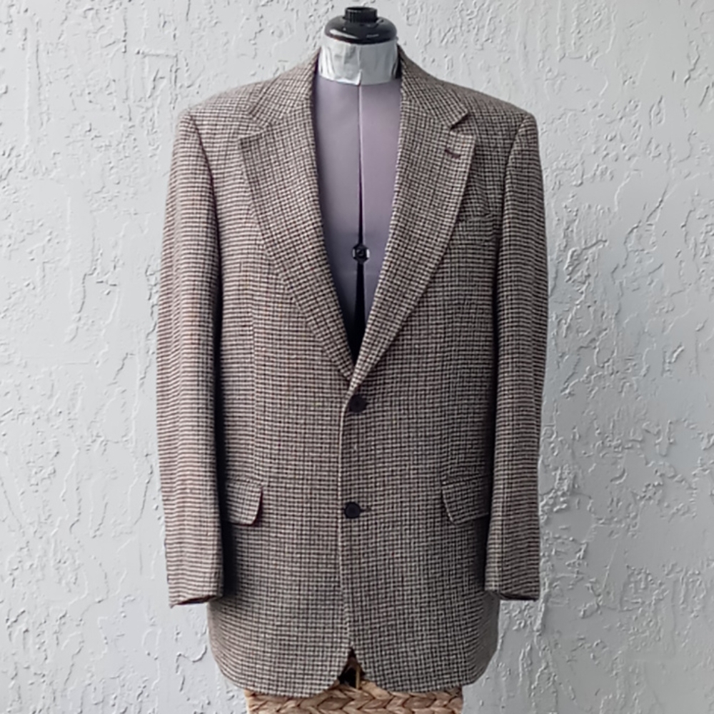 Magellan's Men's Luxury Hounds Tooth Blazer